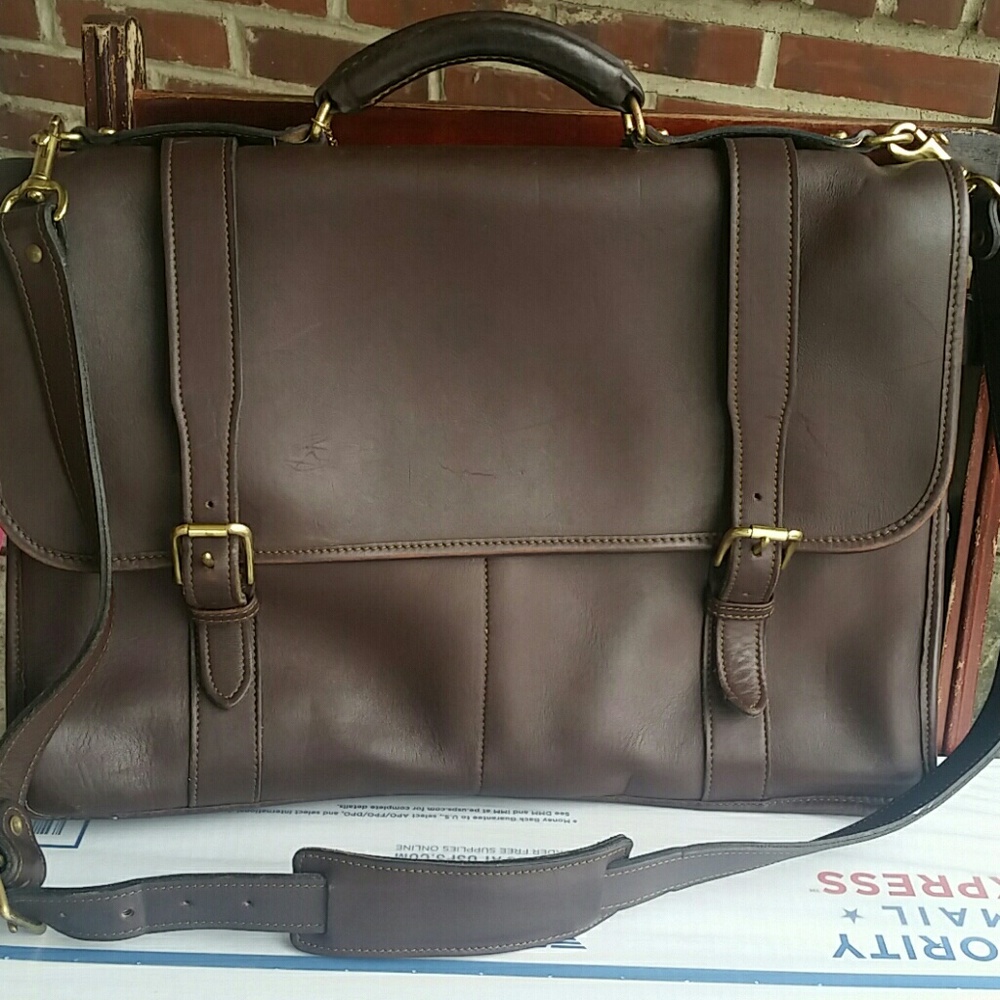 Leather Briefcase - Picture 3 of 8